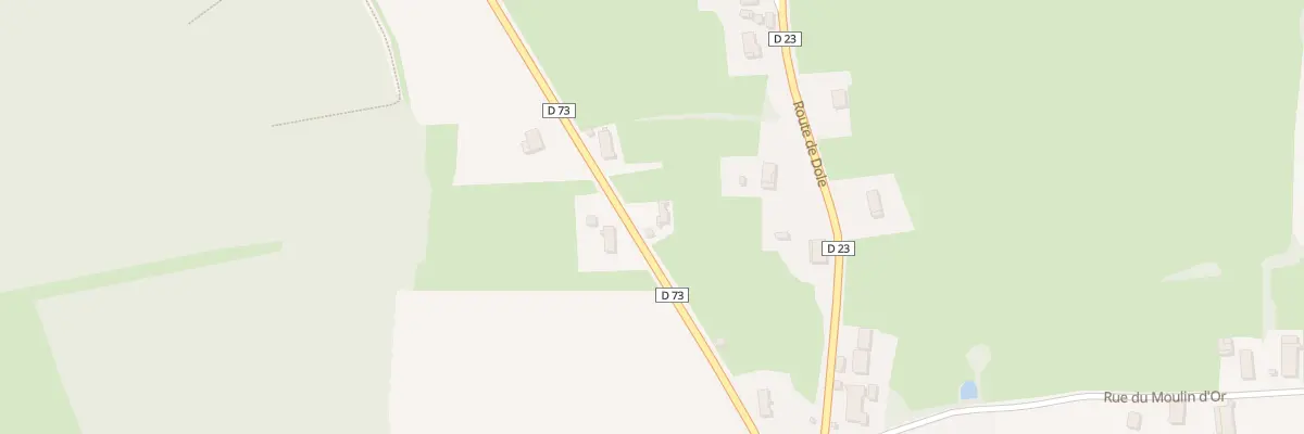 Plan du 16 Rte de Pierre de Bresse à Bellevesvre