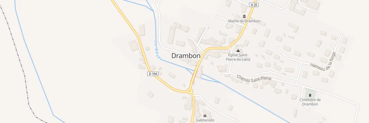 Plan du 30 Pl Saint-Pierre à Drambon
