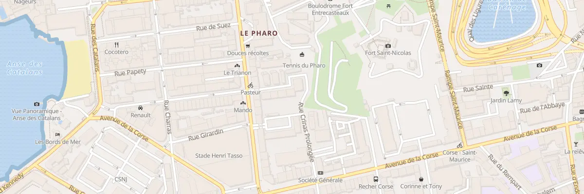 Plan du 31D Av Pasteur à Marseille 7e Arrondissement
