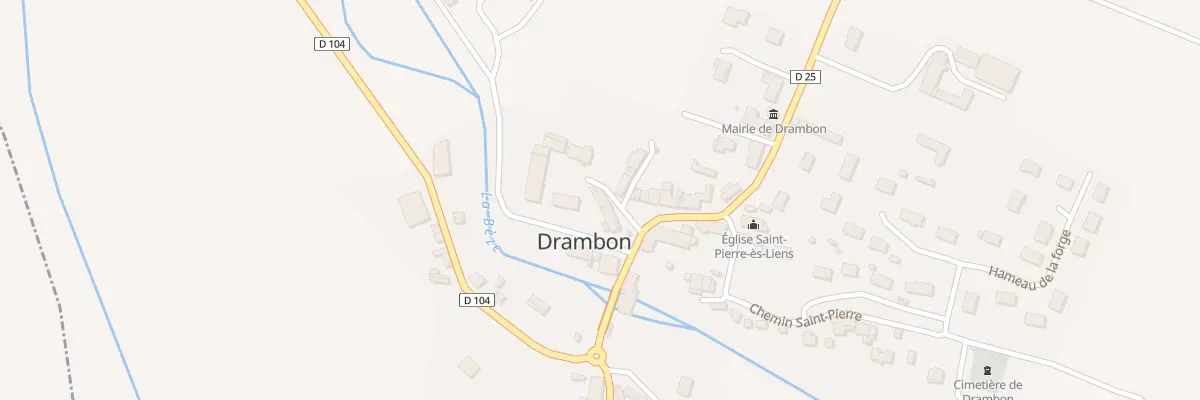 Plan du 24 Pl Saint-Pierre à Drambon