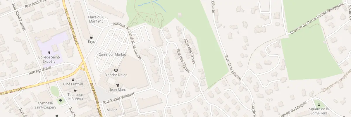 Plan du 204 Rue des Vignes à Ambérieu-en-Bugey