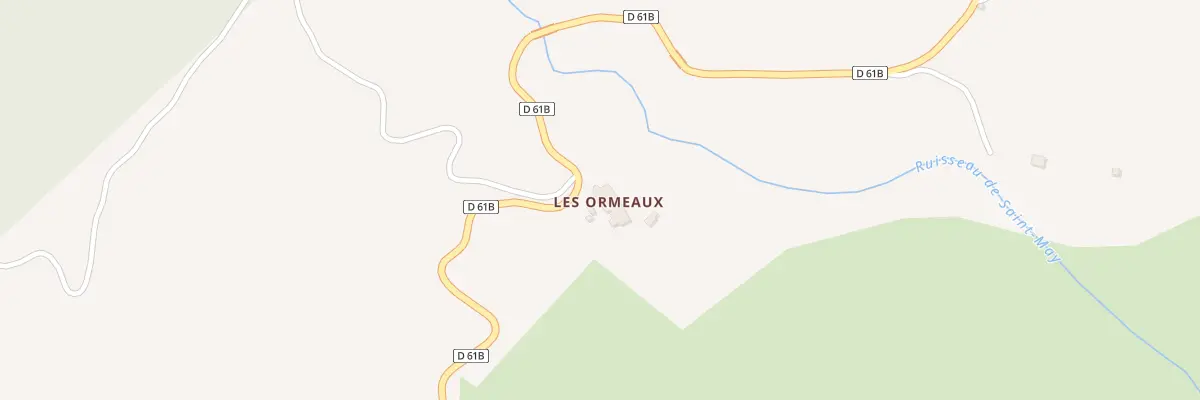 Plan du 5042 Les Ormeaux à Cornillon-sur-l’Oule