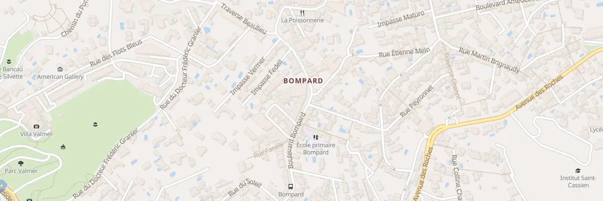 Plan du 144 Bd Bompard à Marseille 7e Arrondissement