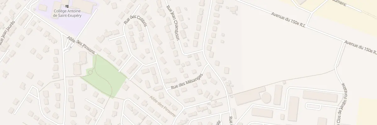 Plan du 3 Rue des Mésanges à Thierville-sur-Meuse