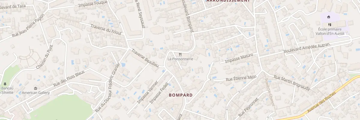 Plan du 85 Bd Bompard à Marseille 7e Arrondissement
