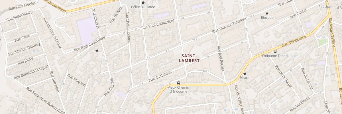 Plan du 65 Rue sauveur tobelem à Marseille 7e Arrondissement