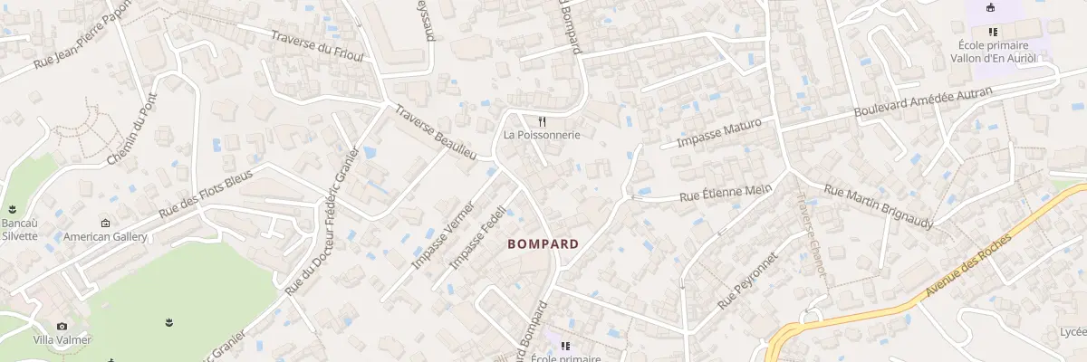 Plan du 99 Bd Bompard à Marseille 7e Arrondissement