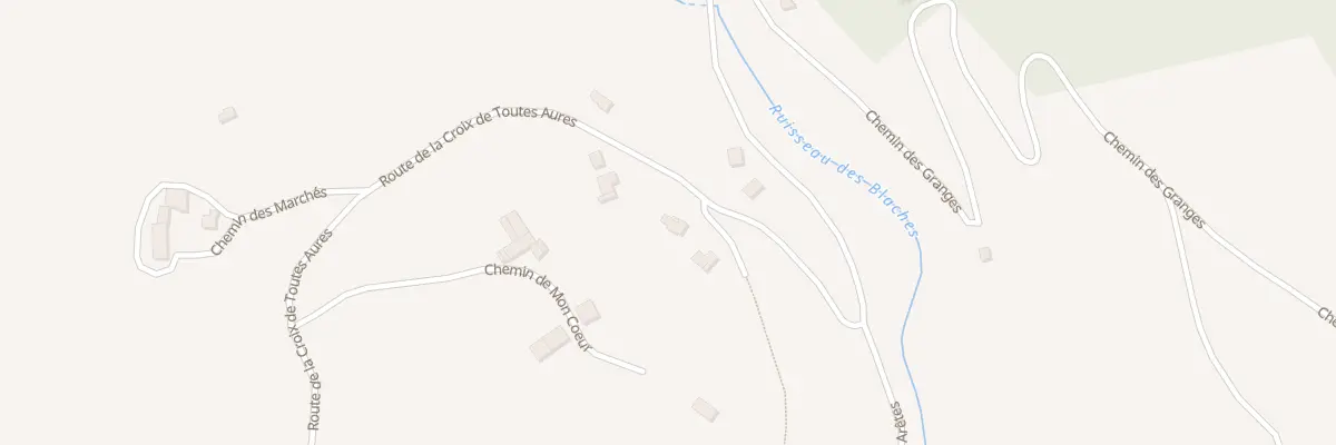 Plan du 1245 Rte de la Croix Toutes Aures à Saint-Michel-de-Saint-Geoirs
