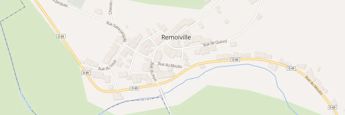 Plan du 4 Rue de Quincy à Remoiville