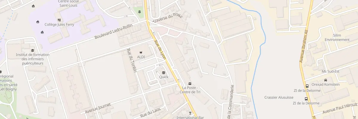 Plan du 452 Rue de lyon à Marseille 15e Arrondissement