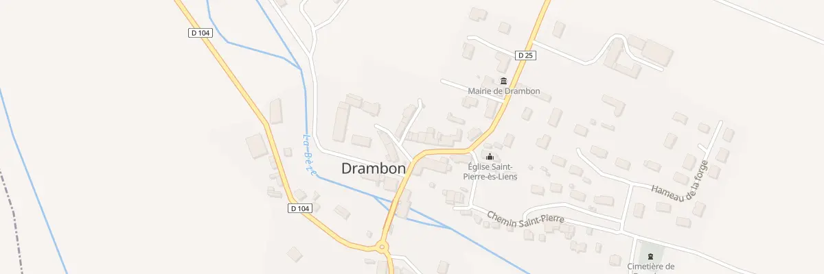 Plan du 12 Pl Saint-Pierre à Drambon
