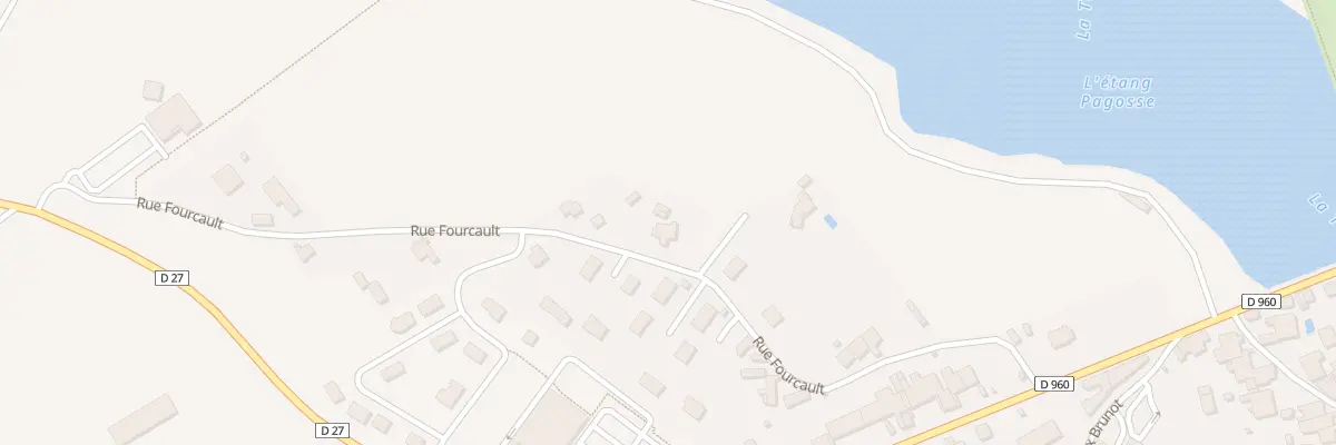 Plan du 28 Rue Fourcault à Fontaine-Française