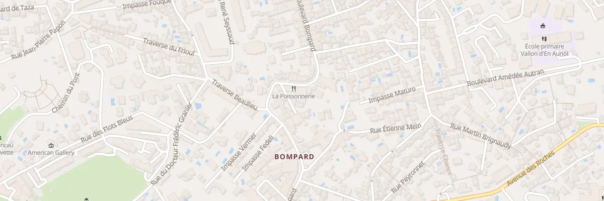 Plan du 81 Bd Bompard à Marseille 7e Arrondissement