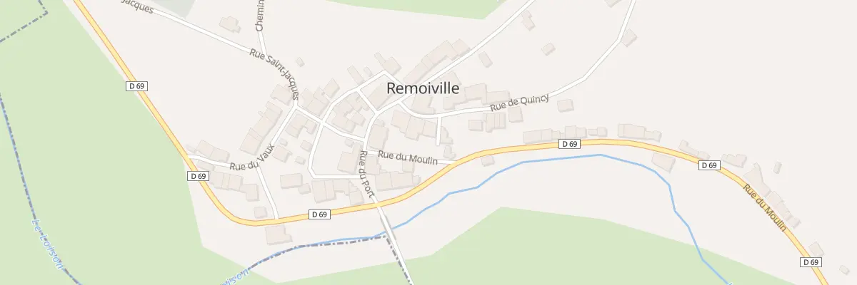 Plan du 6 Rue de Quincy à Remoiville