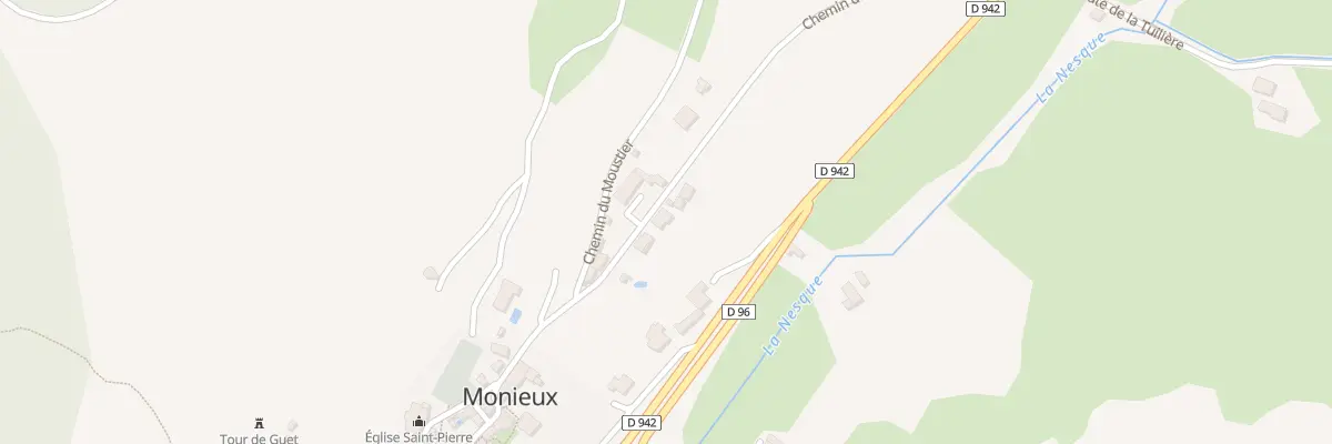 Plan du 5216 Le Moustier à Monieux