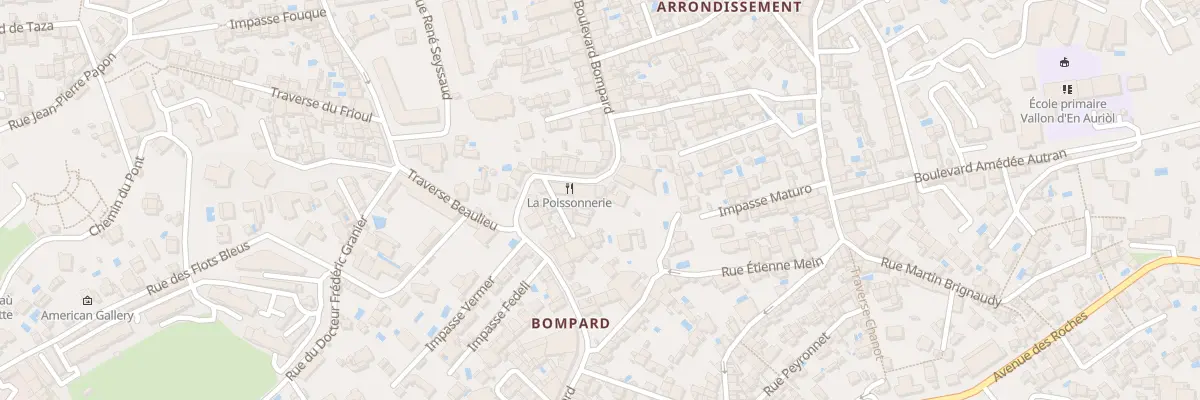 Plan du 79 Bd Bompard à Marseille 7e Arrondissement