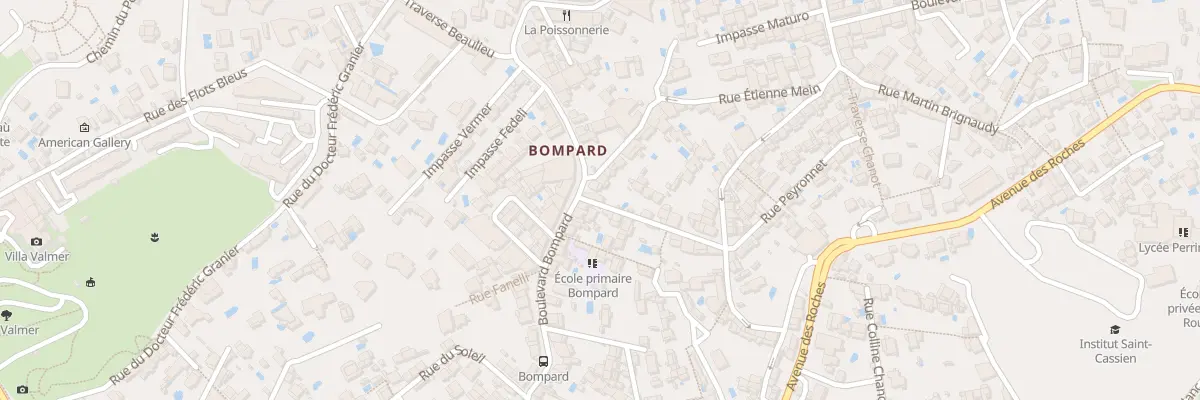 Plan du 121 Bd Bompard à Marseille 7e Arrondissement