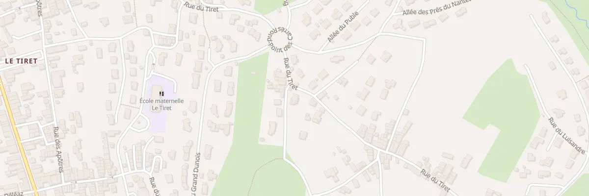 Plan du 114 Rue du Tiret à Ambérieu-en-Bugey