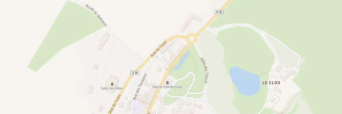 Plan du 12 Gr Grande Rue à Ambronay
