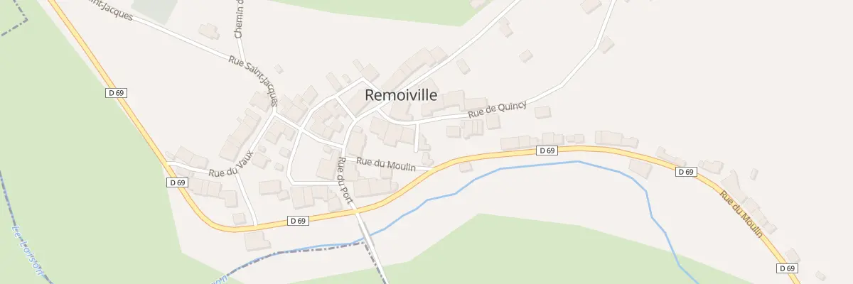 Plan du 1 Rue le Royat à Remoiville