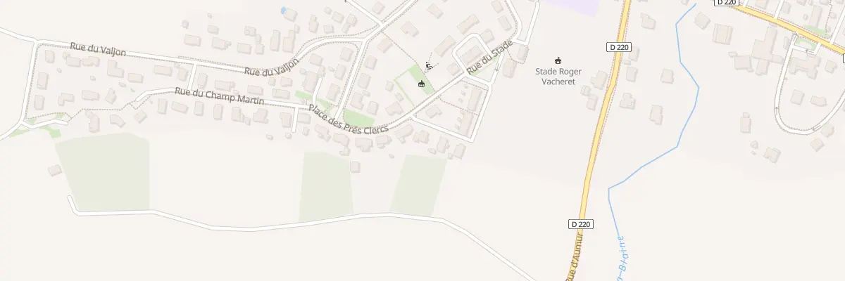 Plan du 1 Rue des Erables à Abergement-la-Ronce
