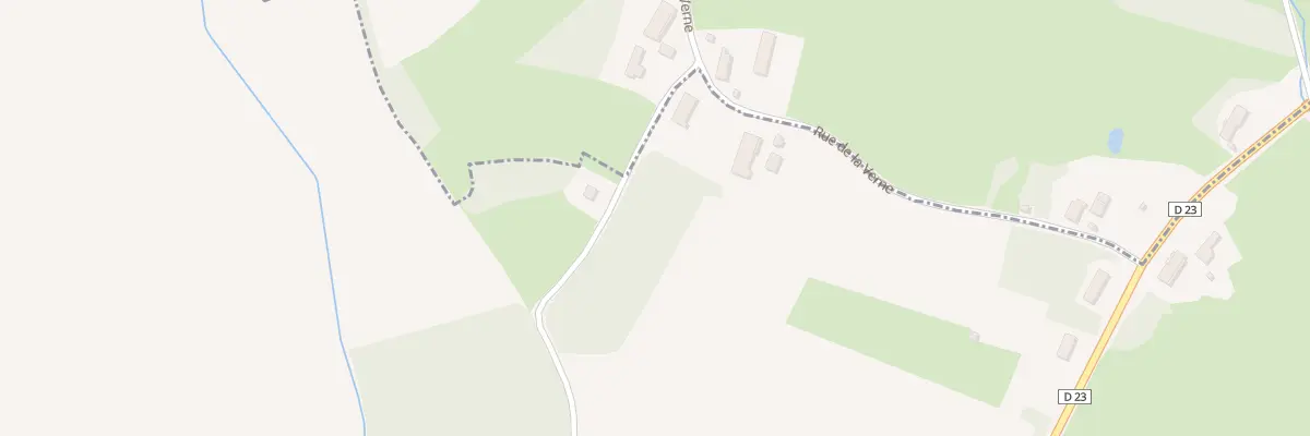 Plan du 3 Rue de la Verne à Bellevesvre