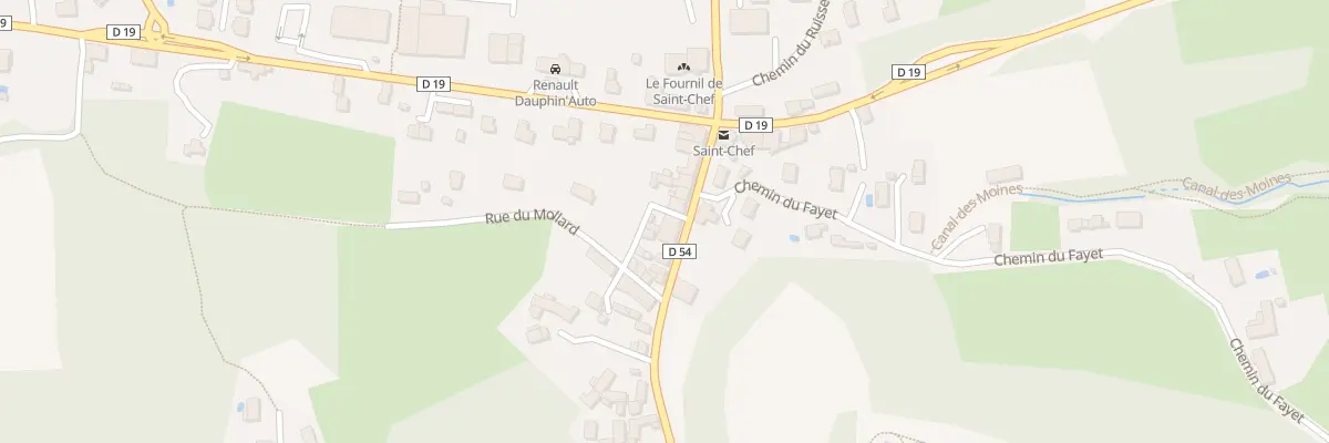 Plan du 14 Rue de l’Abbatiale à Saint-Chef