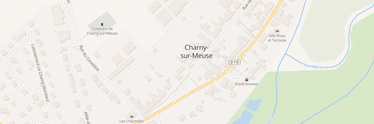 Plan du 9 Rue des Champs à Charny-sur-Meuse