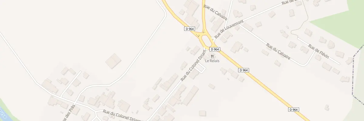 Plan du 3 Rue du Col Driant à Vacherauville