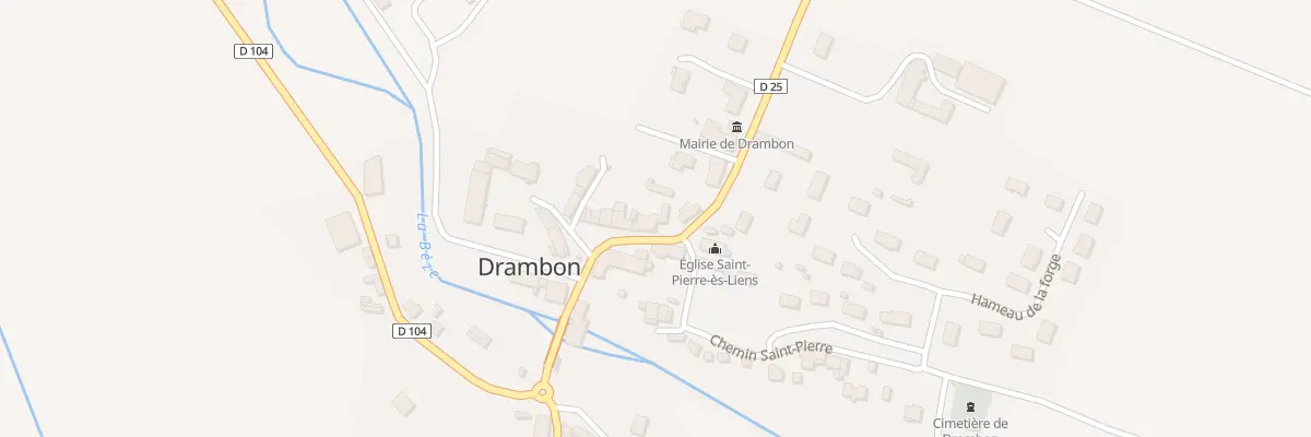Plan du 4 Pl Saint-Pierre à Drambon