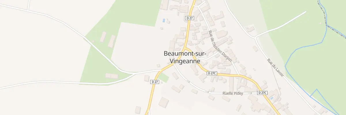 Plan du 18 Rue des Chateaux d’Eau à Beaumont-sur-Vingeanne