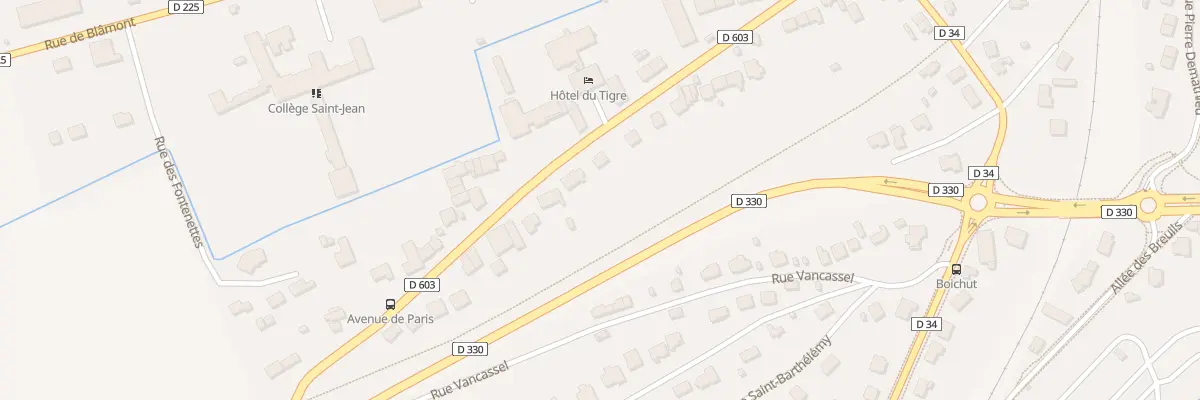 Plan du 33 Av de Paris à Verdun