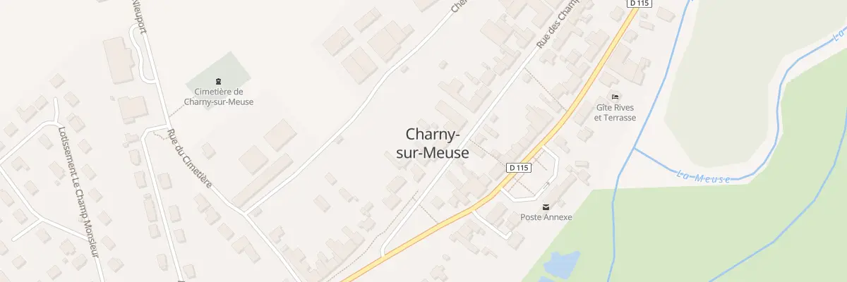 Plan du 13 Rue des Champs à Charny-sur-Meuse
