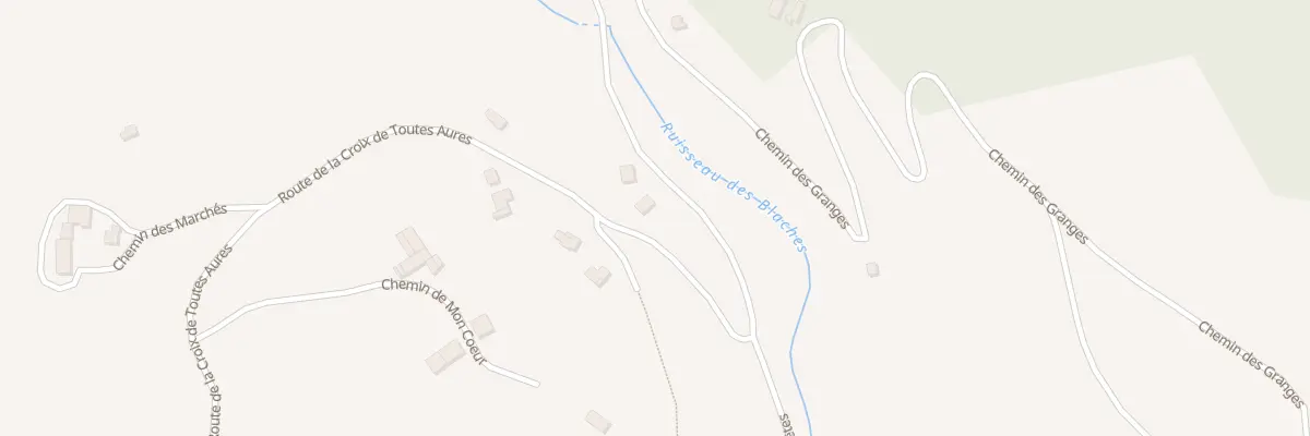 Plan du 930 Rte de la Croix Toutes Aures à Saint-Michel-de-Saint-Geoirs
