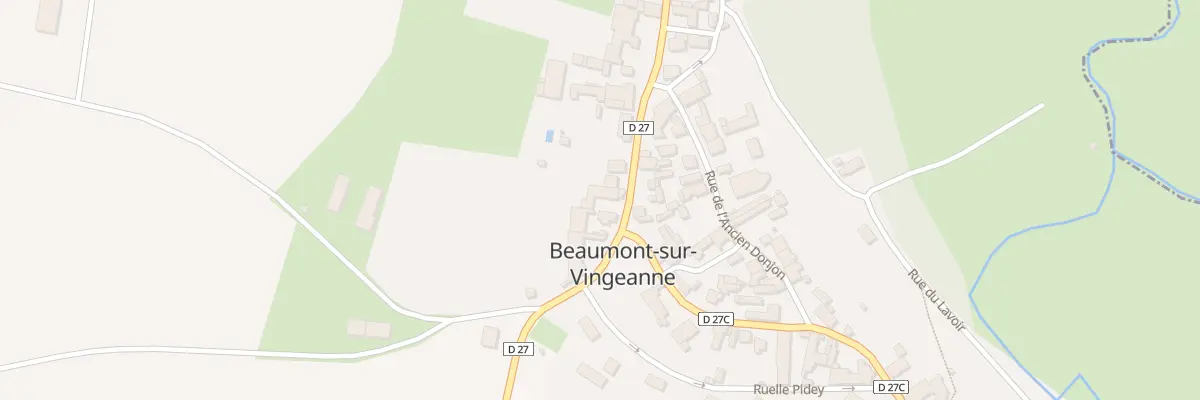 Plan du 14A Rue des Chateaux d’Eau à Beaumont-sur-Vingeanne