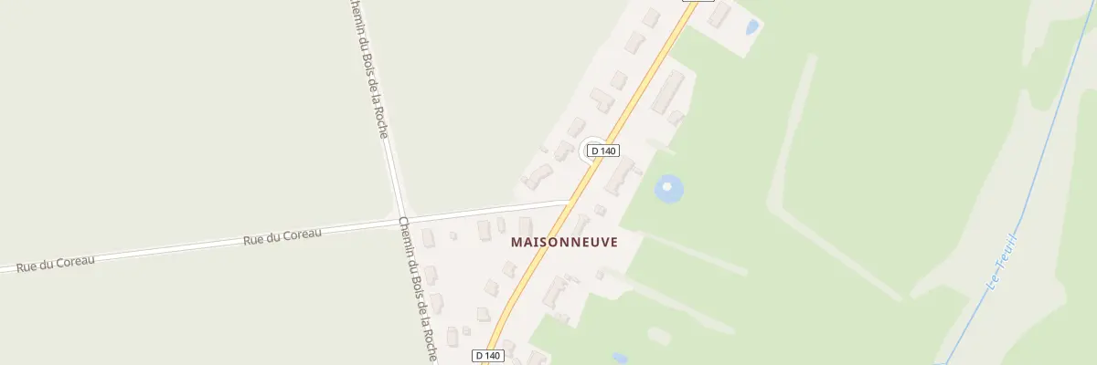 Plan du 5436 Maisonneuves à Saillenard