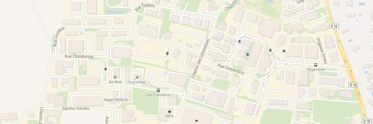 Plan du 15 Rue Obsidienne à Éguilles