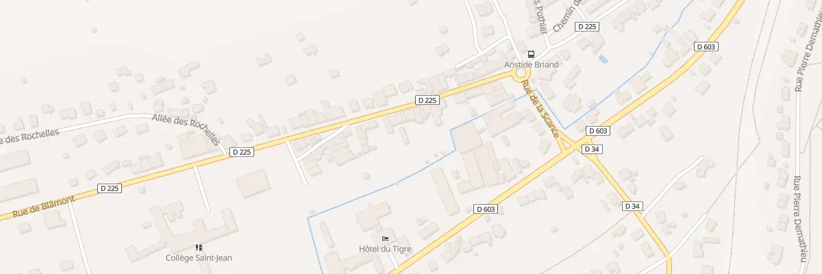 Plan du 23 Rue de Blâmont à Verdun