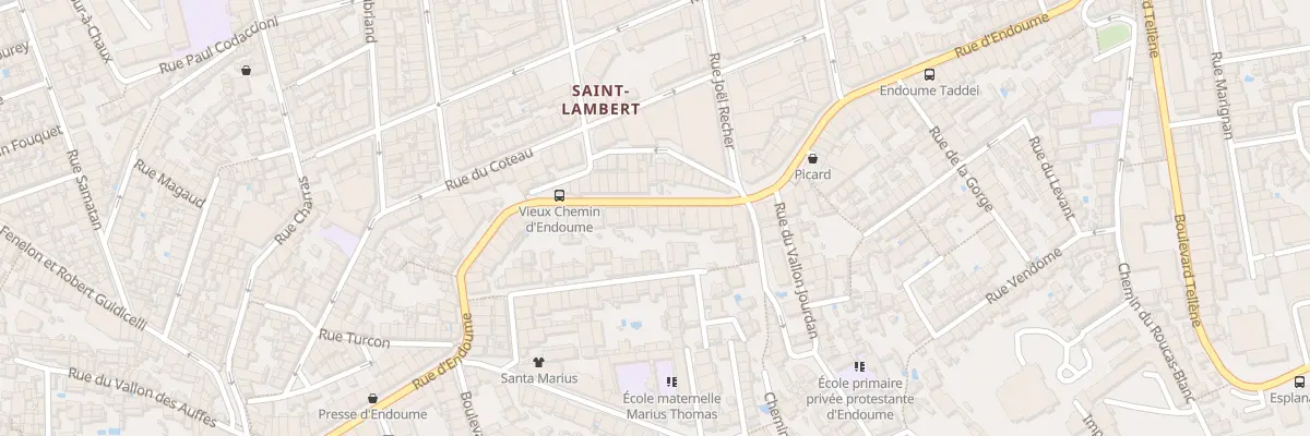 Plan du 149 Rue d’endoume à Marseille 7e Arrondissement