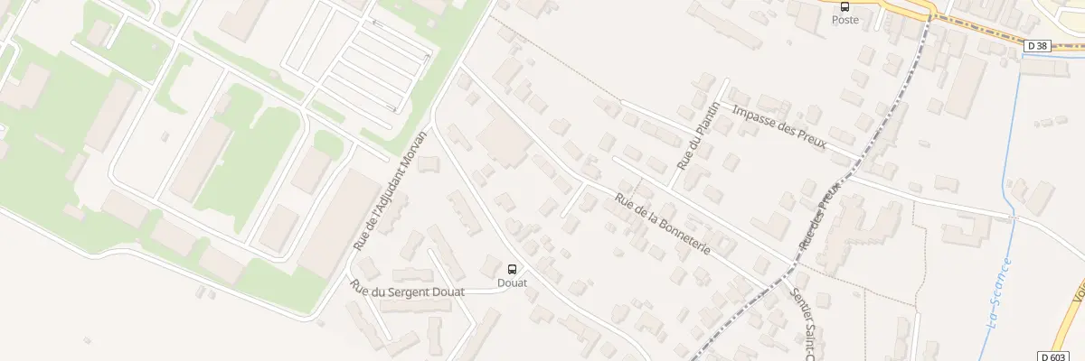 Plan du 6 Rue de la Bonneterie à Thierville-sur-Meuse