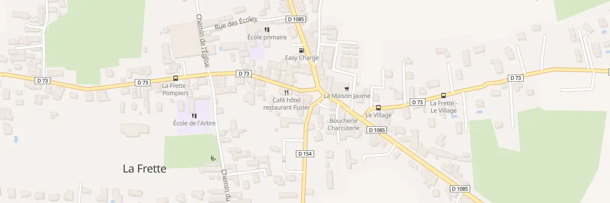 Plan du 11 Rte de la Côte St André à La Frette
