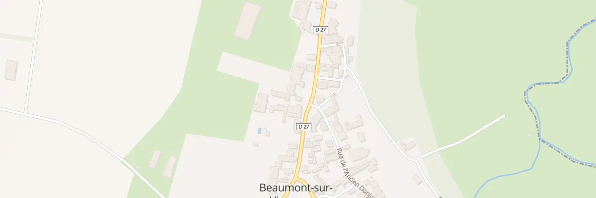 Plan du 2 Rue des Chateaux d’Eau à Beaumont-sur-Vingeanne