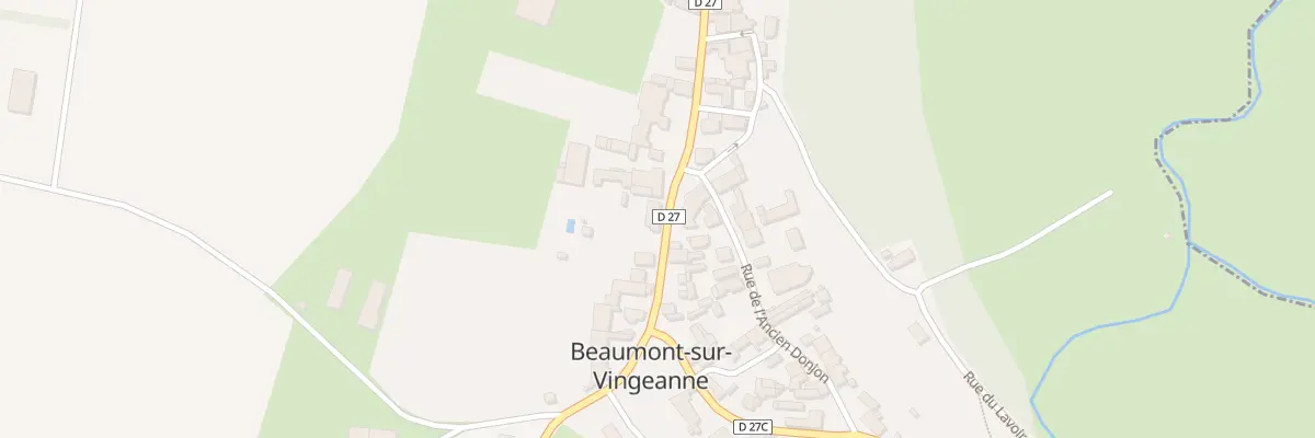 Plan du 10 Rue des Chateaux d’Eau à Beaumont-sur-Vingeanne
