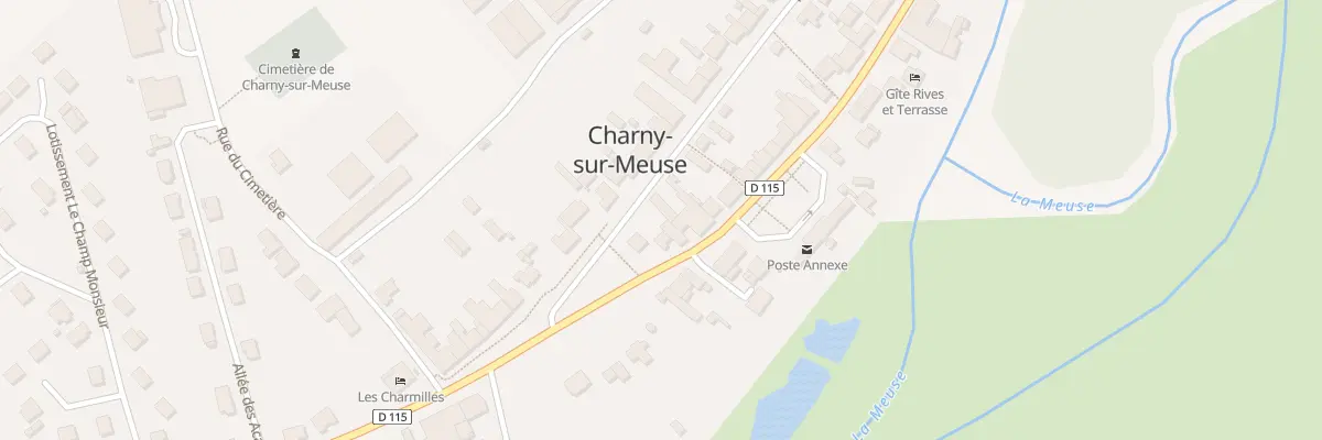 Plan du 3 Rue de l’Eglise à Charny-sur-Meuse