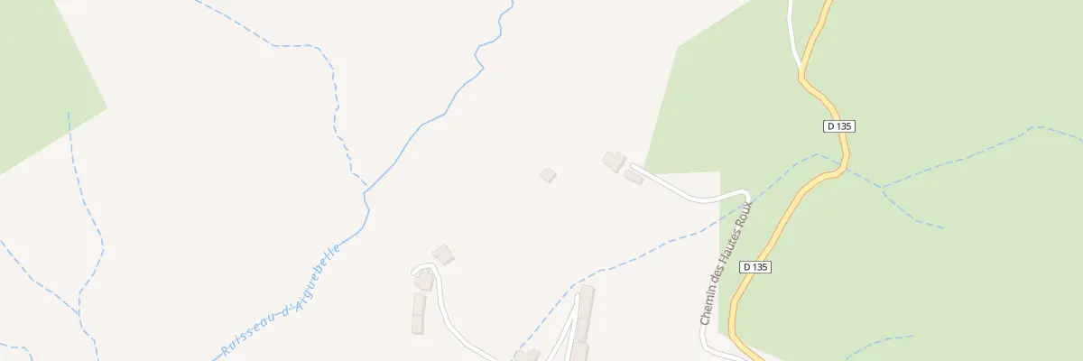 Plan du 496 Che des Roux à Chalancon