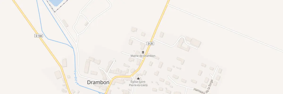 Plan du 11 Rue du Parterre à Drambon