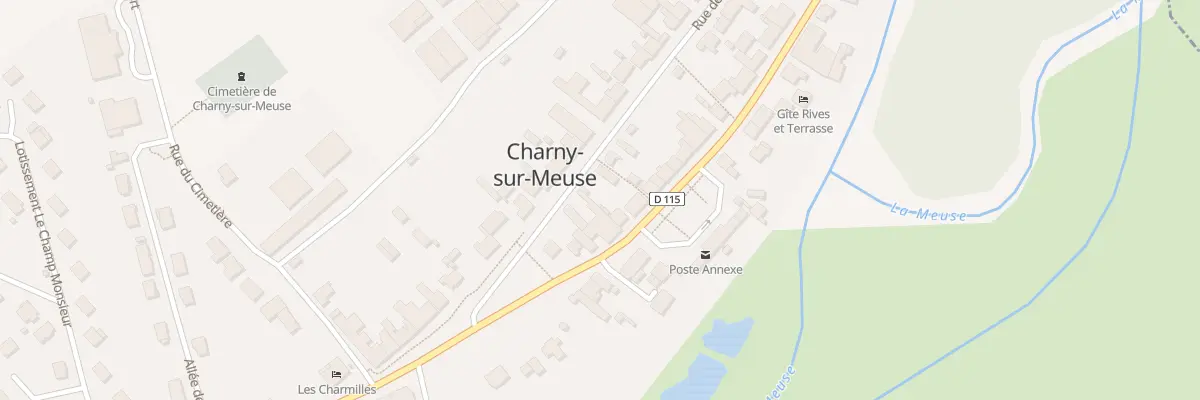 Plan du 7 Rue de l’Eglise à Charny-sur-Meuse