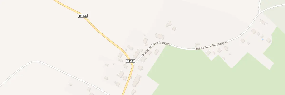 Plan du 1B Rte de Saint-François à Samerey