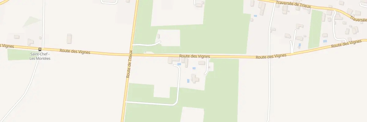 Plan du 1250 Rte des Vignes à Saint-Chef