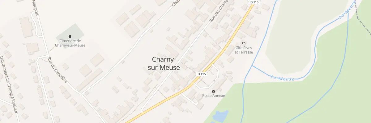 Plan du 4 Rue des Champs à Charny-sur-Meuse